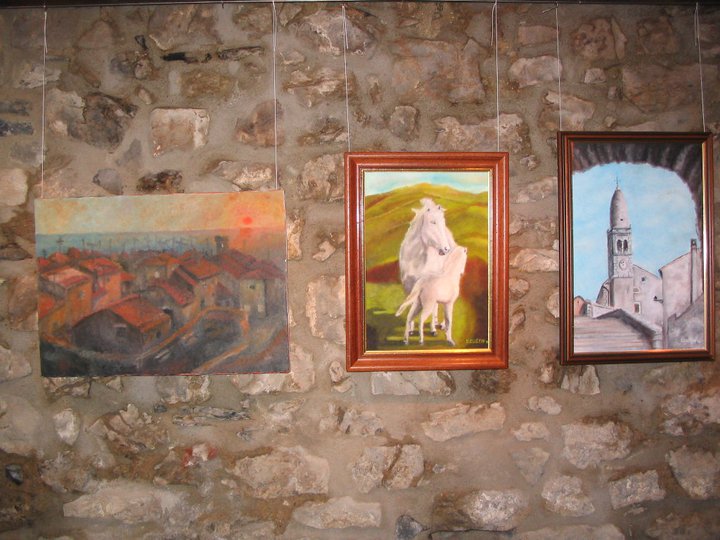 Razstava Trije svetovi v Galeriji pri Valetovih v Štanjelu, fotografija 3