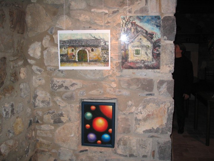 Razstava Trije svetovi v Galeriji pri Valetovih v Štanjelu, fotografija 6