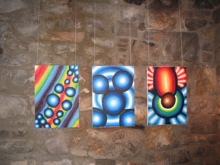 Razstava Trije svetovi v Galeriji pri Valetovih v Štanjelu, fotografija 11