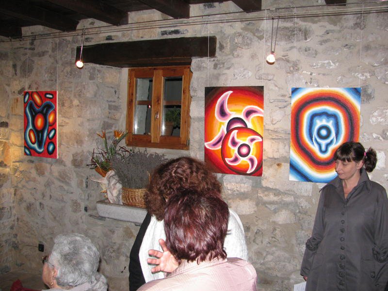 Razstava Trije svetovi v Galeriji pri Valetovih v Štanjelu, fotografija 27